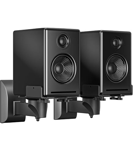 Amazon | Denon スピーカーブラケット (2台1組) ブラック ASG-11R-K